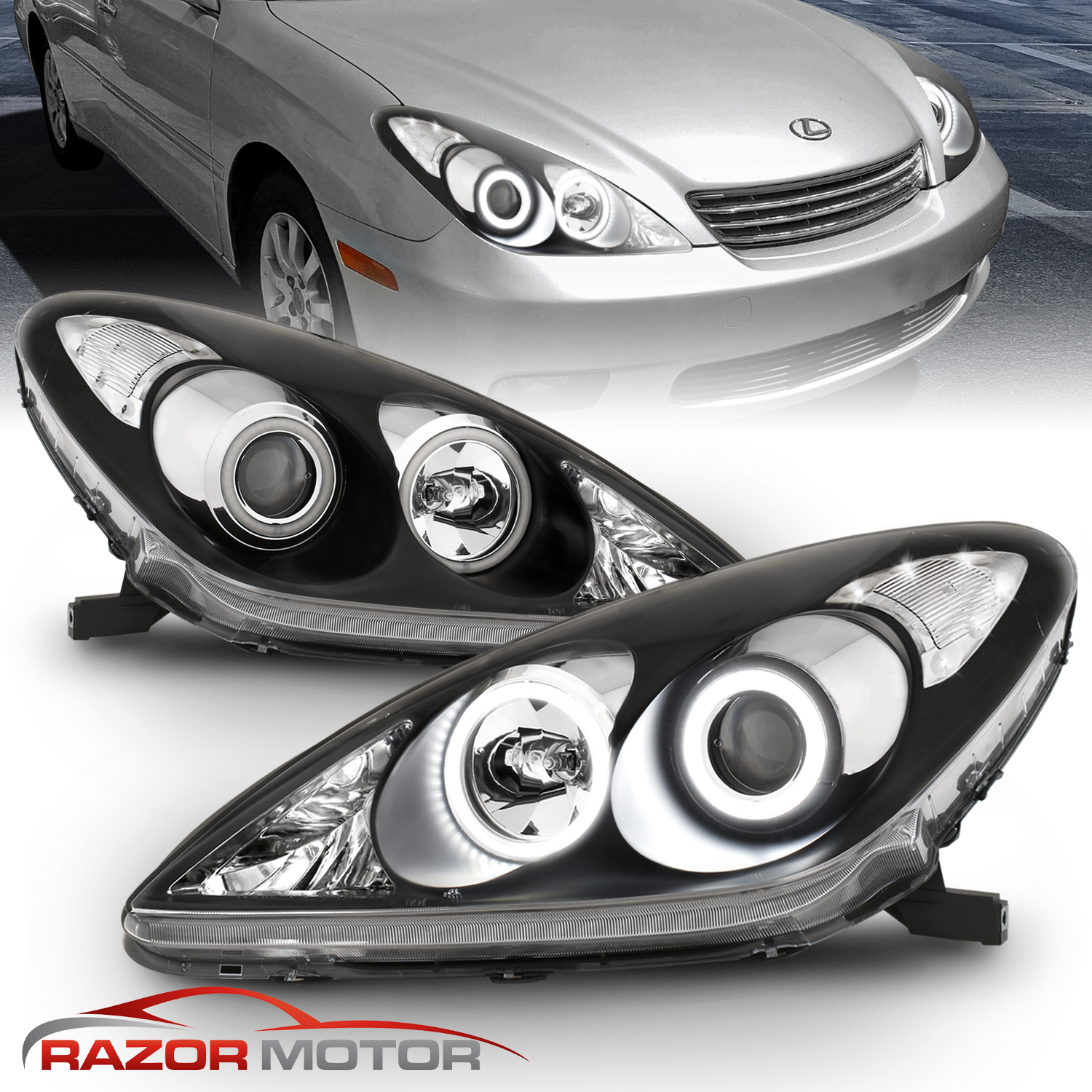 Vintage Car & Truck Headlights Headlight For 20022003 Lexus ES300 2004